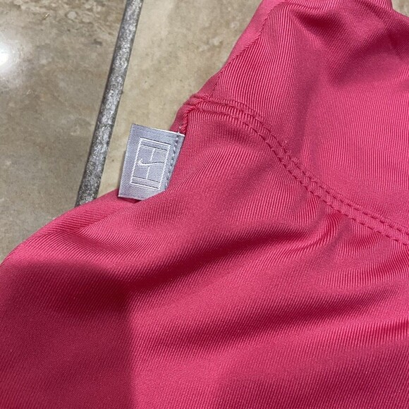 Nike Women's Skort Tennis Golf Dri Fit Pink Tennis Skirt Size L - Picture 4 of 4